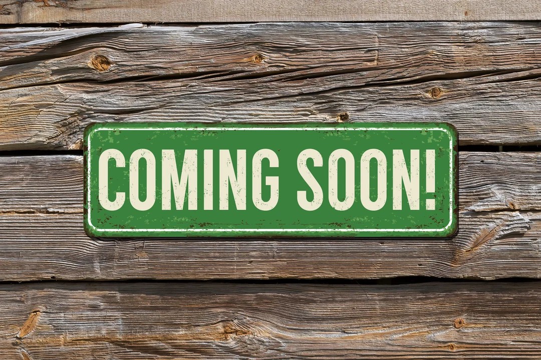 Coming Soon Sign